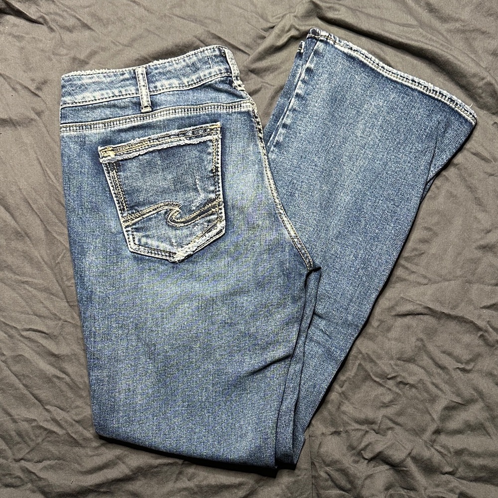 Silver Jeans Women’s Boot Cut Jeans - Medium Blue Wash